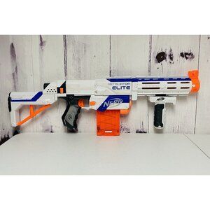 Nerf N-Strike Elite Retaliator Blaster Gun With Clip & Extension Grip